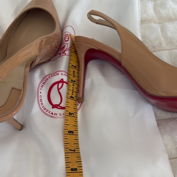 Brand new CL sling back heels EU 41 - Picture 6 of 6